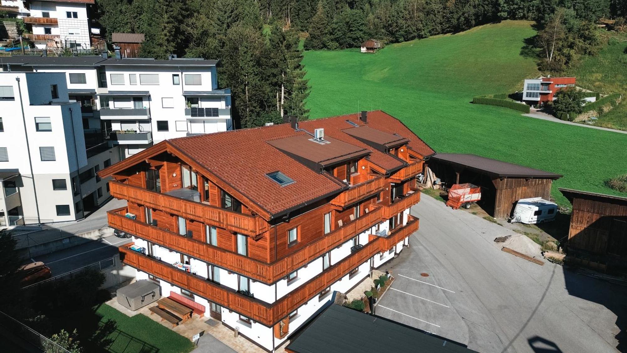 Oldwood Chalet - Balcony & Car Park By Alpenluxus Appartements Fügen Eksteriør bilde